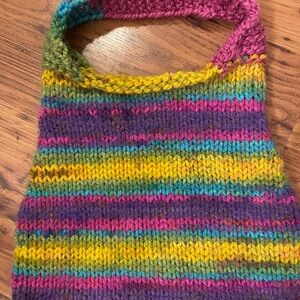 crochet handmade small purse tote